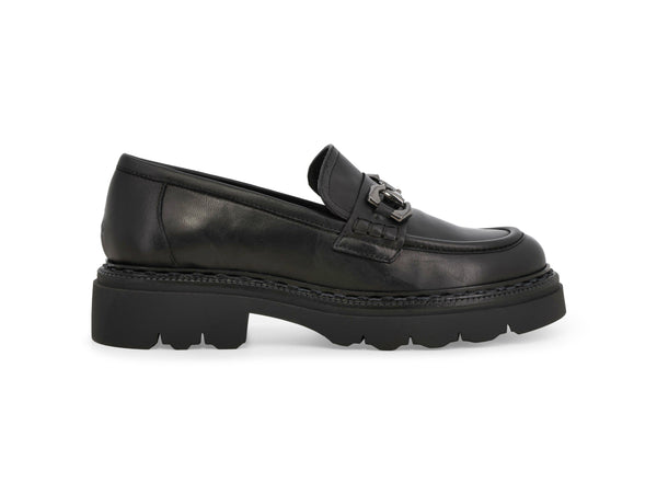 Melluso Mocassino Casual Pelle Nera con Morsetto R45432-252136